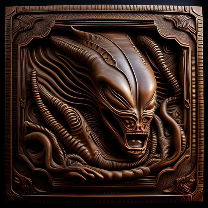 3D модель Alien Alien Боладжі Бадеджіо та Том Вудрафф мл (STL)
